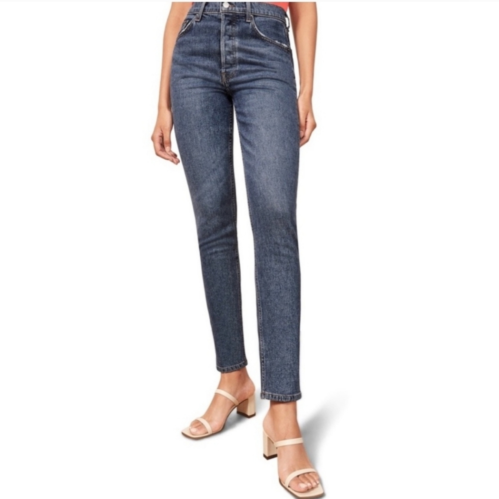 Serena High Waist Skinny Jeans In Kasai